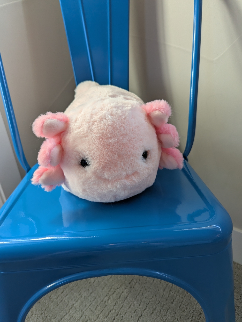 Plush Pink Axolotl Stuffed Animal